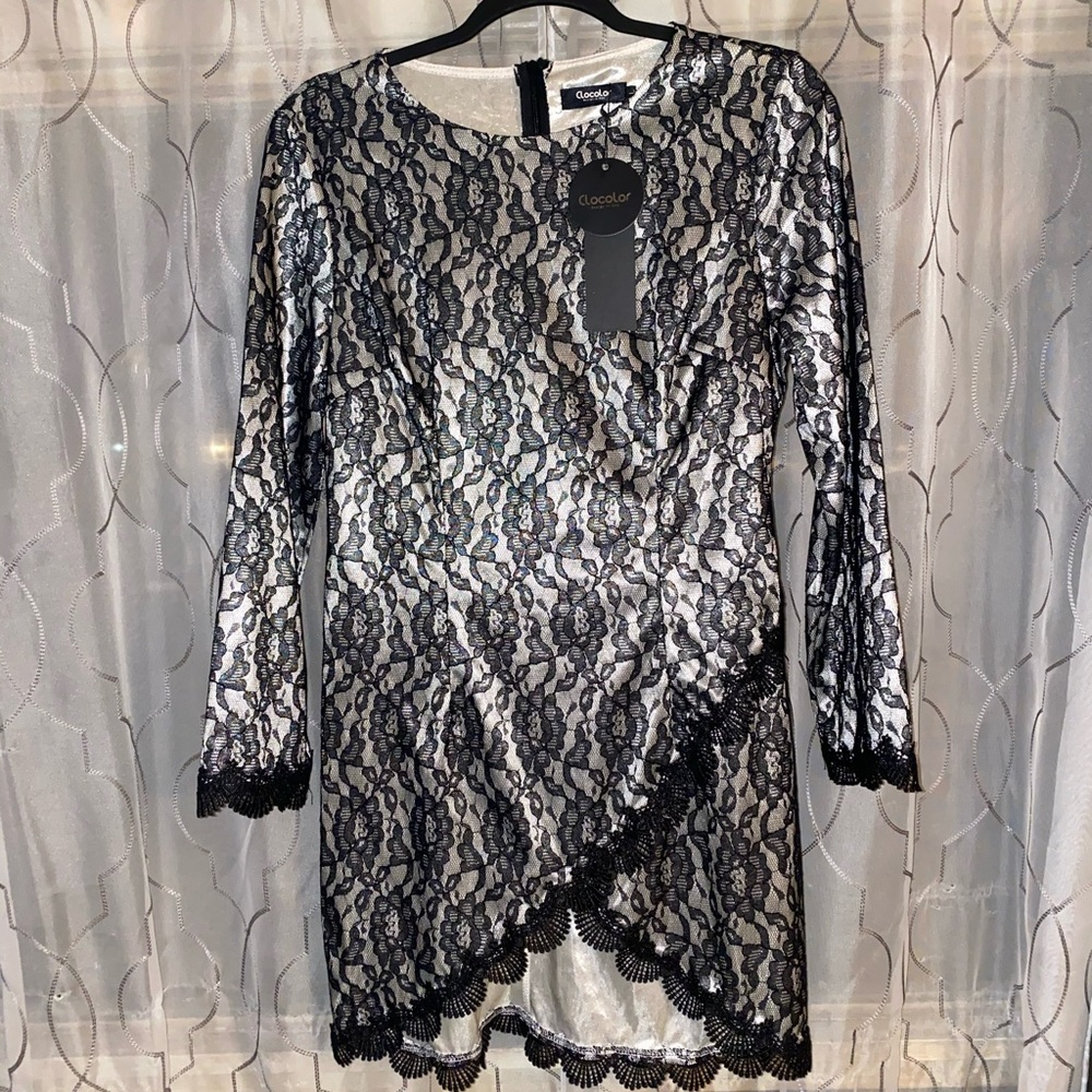 NWT. Lace party dress